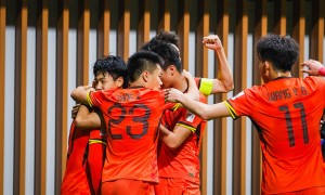 开门红！U20亚洲杯-蒯纪闻刘诚宇建功 国青2-1卡塔尔